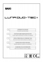 Настенные газовые конденсационные котлы Baxi серии Luna DUO-TEC +.
