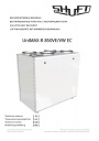 Вентиляционные установки Shuft серии UniMAX-R 850 VE/VW EC  