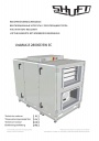Вентиляционные установки Shuft серии UniMAX-R 2800SE/SW EC