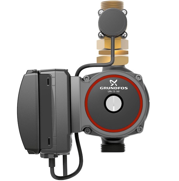 Новый насос GRUNDFOS UPA 15–160 для системы водоснабжения частного дома ...
