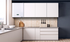 Стиль total white в интерьере кухни