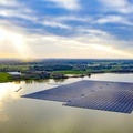 Плавучую солнечную электростанцию запустили в Германии