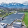 В Швейцарии введена в эксплуатацию крупнейшая в мире «складная» солнечная электростанция