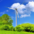 Portable 50kW wind turbine folds itself into shipping container