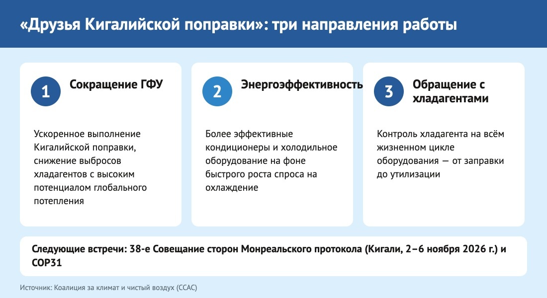 Три направления работы коалиции «Друзья Кигалийской поправки»