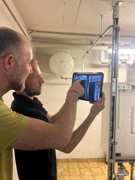 Приложение дополненной реальности Heat Pump PlanAR